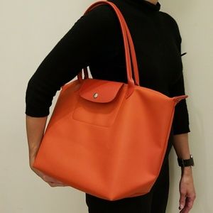 Longchamp large nylon tote
